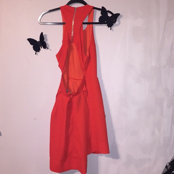 Reddish Orange Dress - Picture 4 of 7